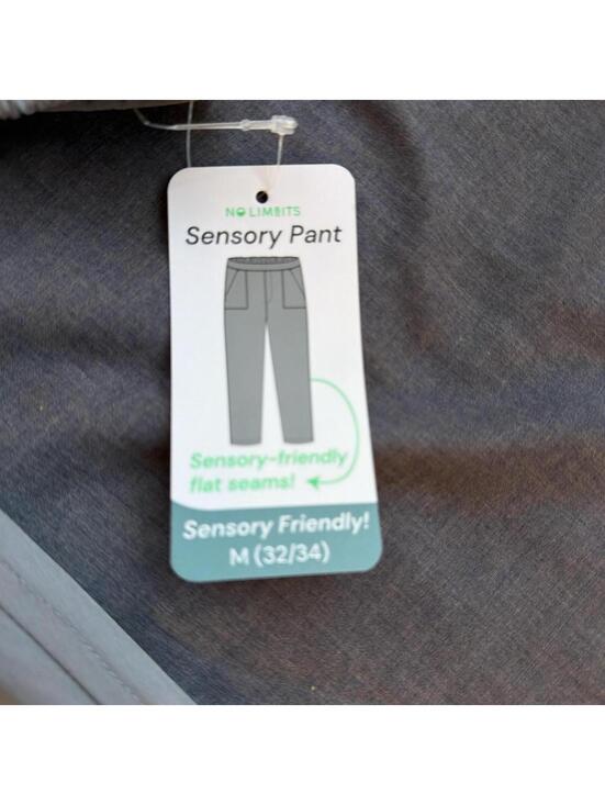 Other - Men's Grey Sensory Pants Medium No Limbits